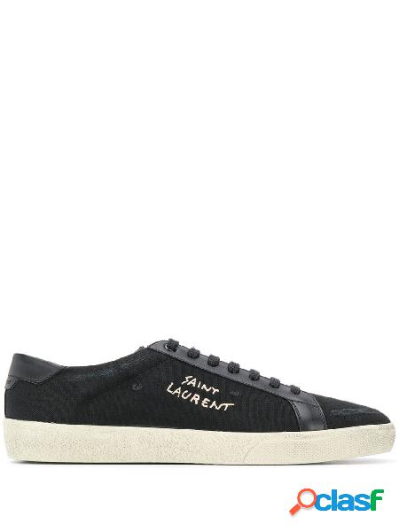 SAINT LAURENT SNEAKERS UOMO 611106GUP501000 COTONE NERO