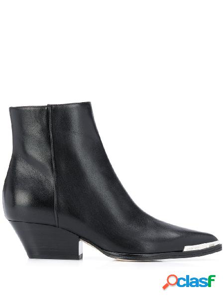SERGIO ROSSI STIVALETTI DONNA A85970MNAN071000 PELLE NERO