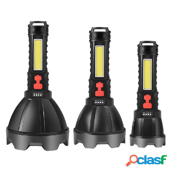 S/M/L XANES® OSL+COB Doppia Luce 700LM LED Torcia con