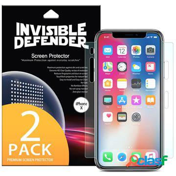 Salvaschermo Ringke Invisible Defender per iPhone X/XS/11