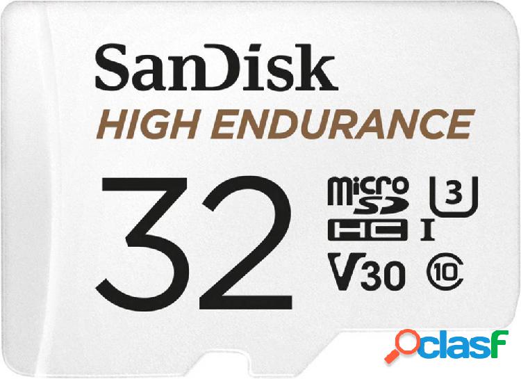 SanDisk High Endurance Monitoring Scheda microSDHC 32 GB