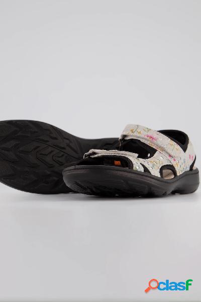Sandali da trekking Jomos in nappa con design floreale e