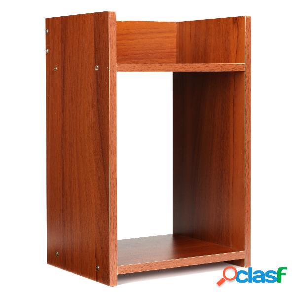 Scaffale multifunzione in legno a 2 strati Libro Display