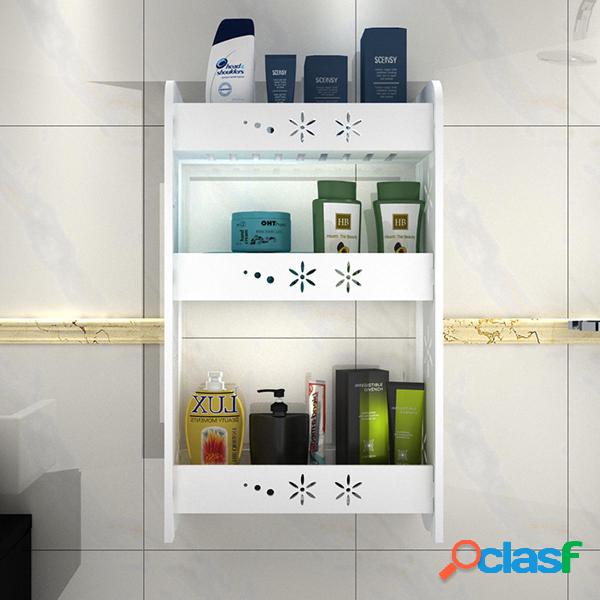Scaffale multiuso per cucina, 1 pezzo, bagno punzonato,