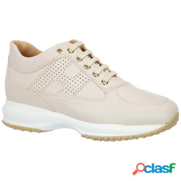Scarpe sneakers donna in pelle interactive
