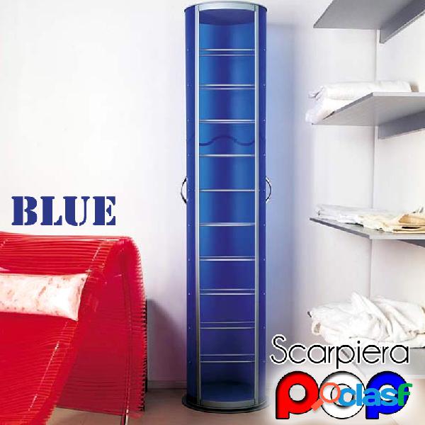 Scarpiera pop girevole 40x40xh173 cm in polipropilene 20