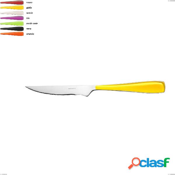 Set da 6 Coltello bistecca Essenza bugatti, acciaio 18.10
