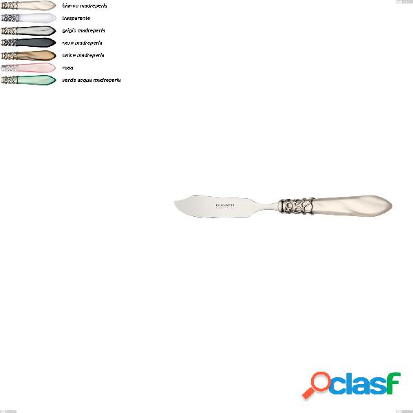 Set da 6 Coltello da pesce Melodia ghiera cromata bugatti,
