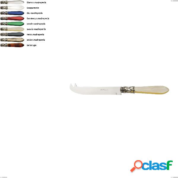 Set da 6 Coltello formaggio a due punti Aladdin ghiera