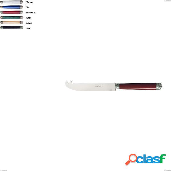 Set da 6 Coltello formaggio a due punti Dorico bugatti