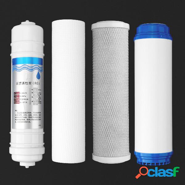 Set di filtri per acqua a 4 pezzi di ricambio per filtri a