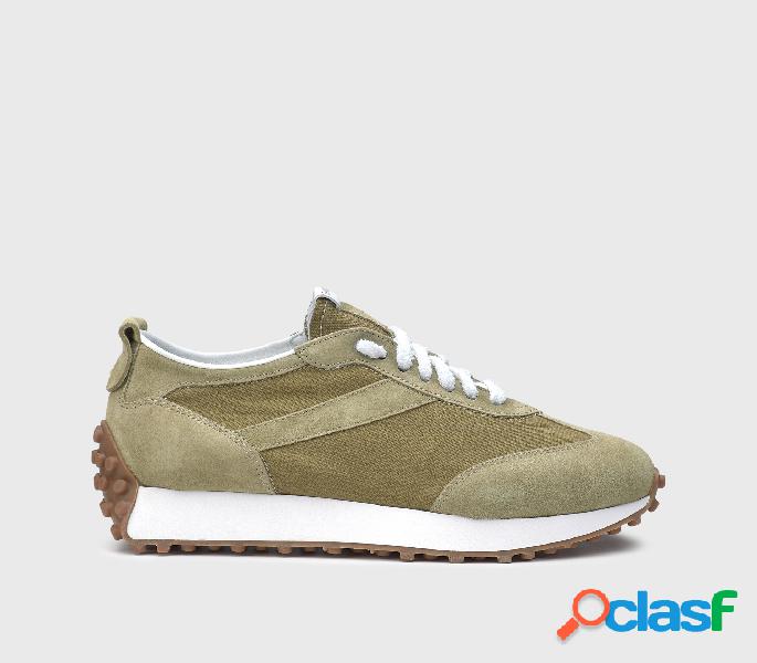 Sneakers in suede Verde 39M_U