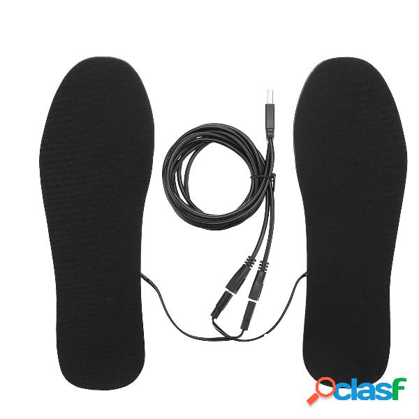 Solette per scarpe riscaldate elettriche USB Riscaldatore