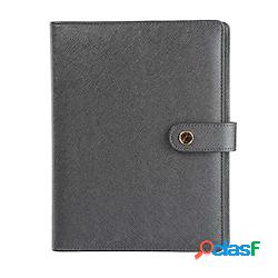 Spirale Taccuino Foderato B6 4,9 × 6,9 pollici Tinta unita