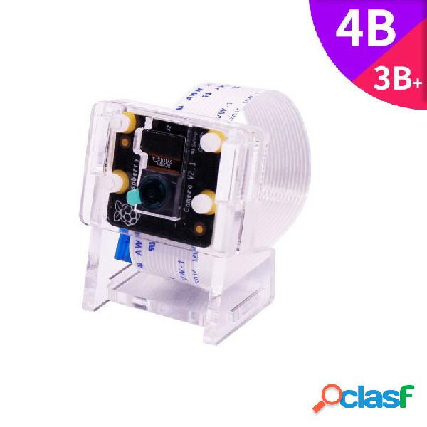 Staffa protettiva acrilica YAHBOOM® per Raspberry Pi 4B /