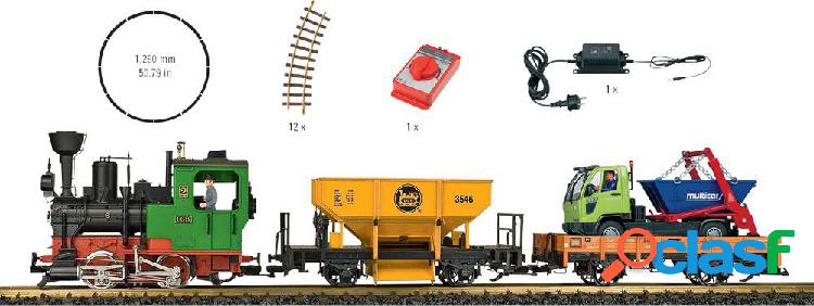 Starter kit locomotiva a vapore in scala G LGB 70403