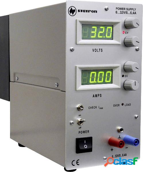 Statron 3231.10 Alimentatore da laboratorio regolabile 0 -