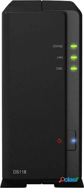 Synology DiskStation DS118 Alloggiamento server NAS 1 Bay