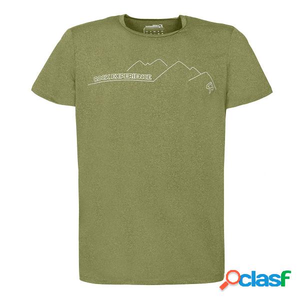 T-shirt Rock Experience Chandler 2.0 (Colore: olive night