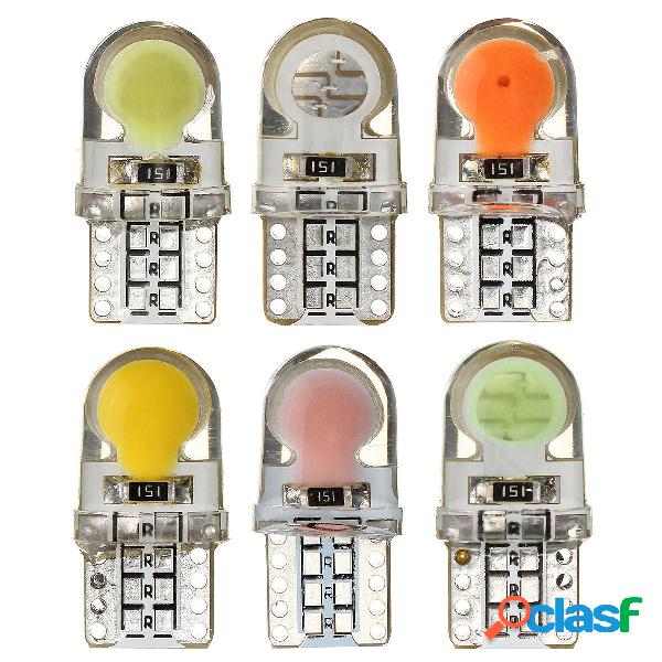 T10 194 168 W5W LED COB Canbus Lampadina di Silice per