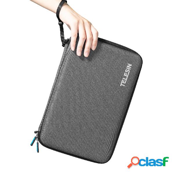 TELESIN Portaoggetti Borsa Nylon Custodia portatile rigida