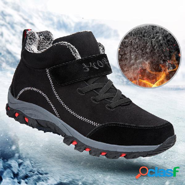 TENGOO Stivali invernali da uomo impermeabili Stivali da
