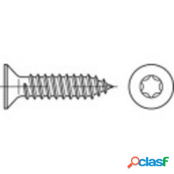 TOOLCRAFT 149670 Viti a testa svasata per lamiera 5.5 mm 80