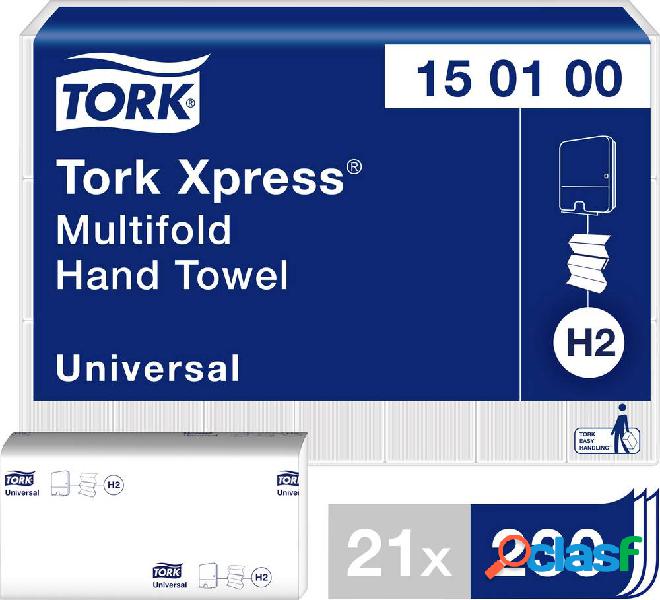 TORK 150100 Asciugamani di carta Bianco 21 pz.