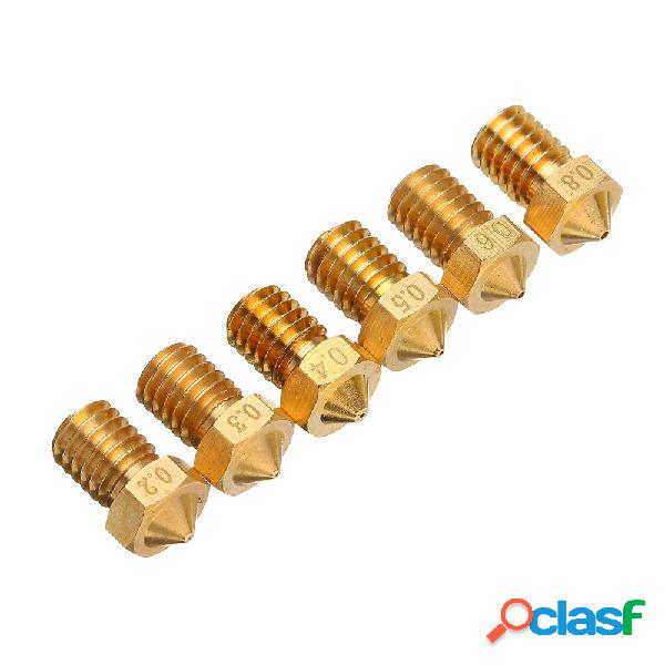 TRONXY® V6 0,2 / 0,3 / 0,4 / 0,5 / 0,6 / 0,8 mm M6 Ugello