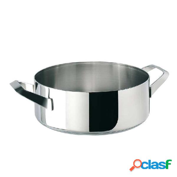 Tegame due maniglie acciaio inox Menu Ø20 x h8,5 cm - 2,3