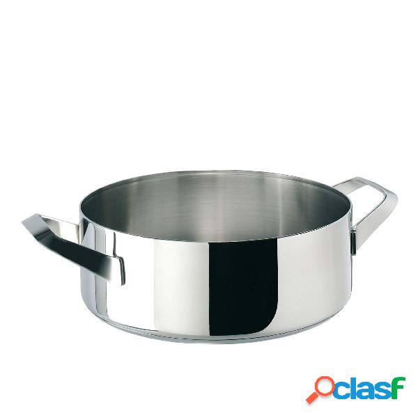 Tegame due maniglie acciaio inox Menu Ø28 x h10 cm - 5,5