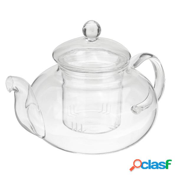 Teiera in vetro 600-1000 ml caffettiera con infusore in