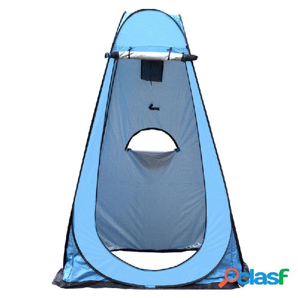 Tenda singola automatica campeggio Tenda anti-UV per WC da