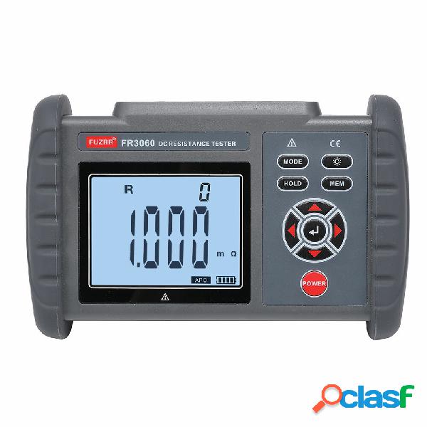 Tester portatile a bassa resistenza CC FR3060 1uΩ Micro-ohm