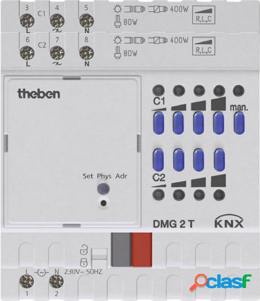 Theben KNX 4930270 Dimmer DMG 2 T KNX