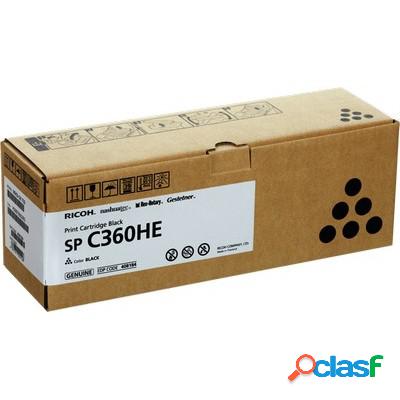 Toner Ricoh 408184 SPC360HE originale NERO