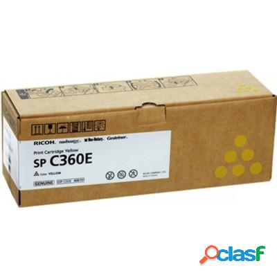 Toner Ricoh 408191 SPC360E originale GIALLO