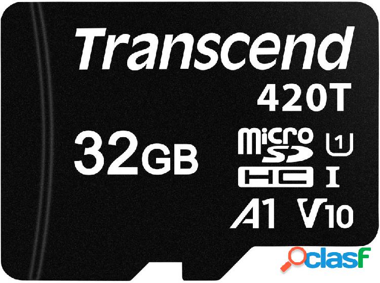 Transcend TS32GUSD420T Scheda microSD 32 GB Class 10 UHS-I