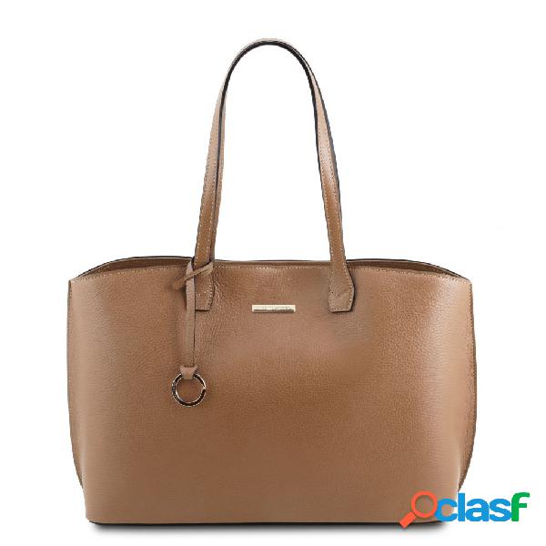 Tuscany Leather TL141828 TL Bag - Borsa shopping in pelle