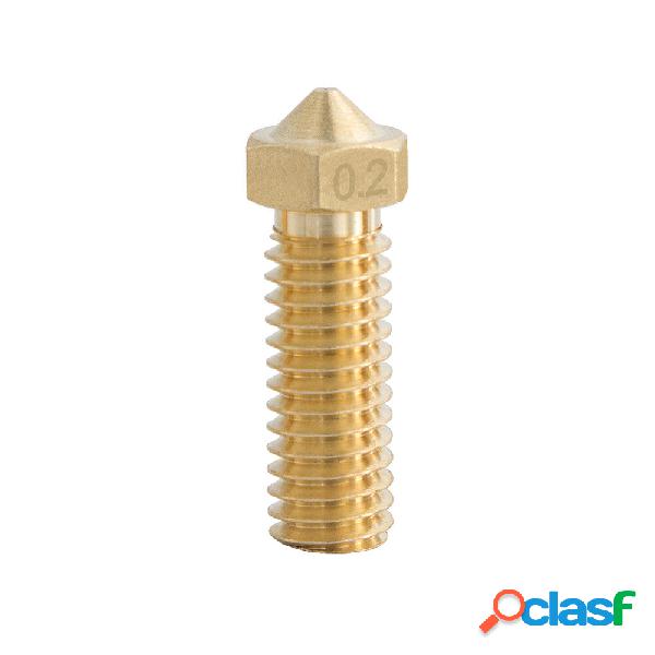 Ugello lungo SIMAX3D® in ottone vulcano M6 Filettatura 1,75