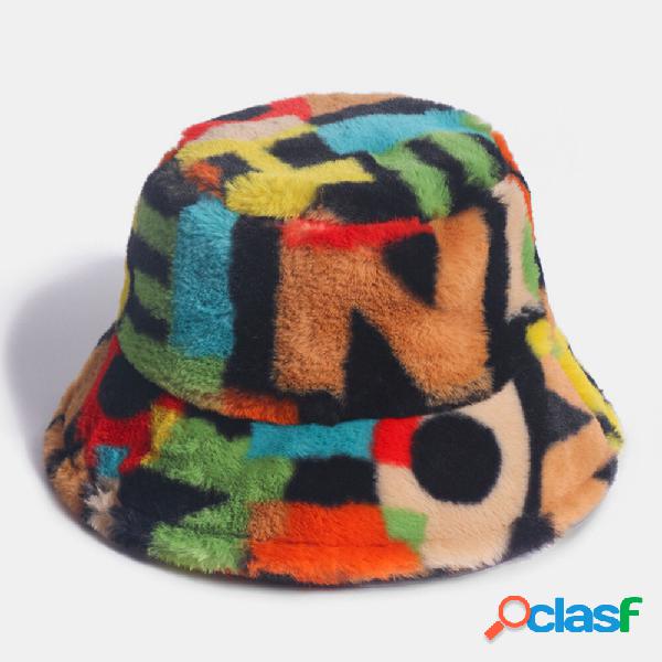 Unisex Coniglio Capelli Cappello a secchiello con visiera