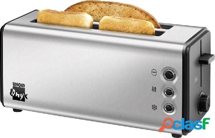 Unold 38915 Tostapane lungo doppio con cavo acciaio inox
