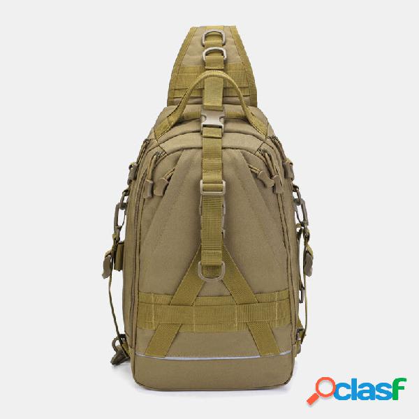 Uomo Oxford Camo Multifunzione Impermeabile Sport allaria