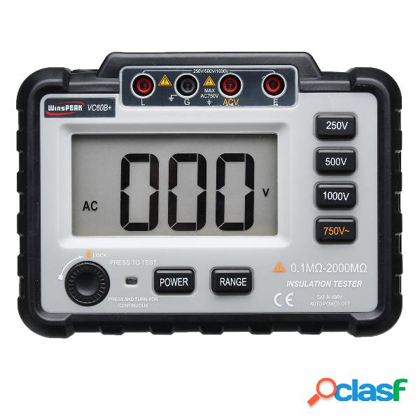 VC60B+ Tester di resistenza di isolamento digitale Megger