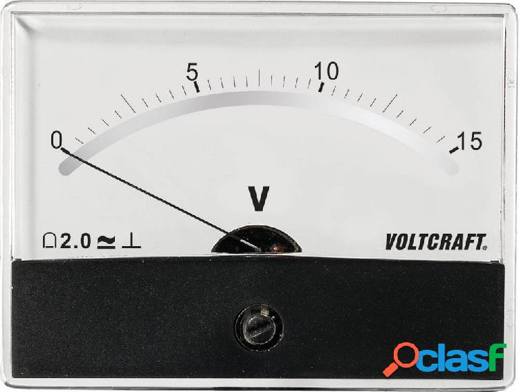 VOLTCRAFT AM-86X65/15V/DC tester da pannello per temperatura