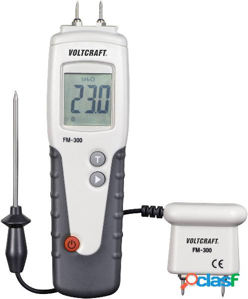 VOLTCRAFT FM-300 Misuratore di umidità per materiali Range