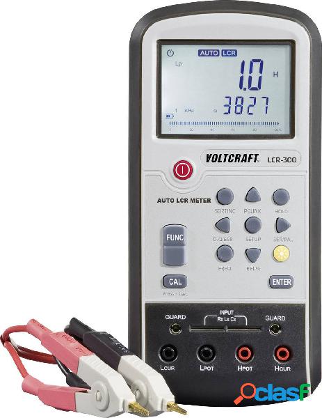 VOLTCRAFT LCR-300 Tester per componenti digitale CAT I