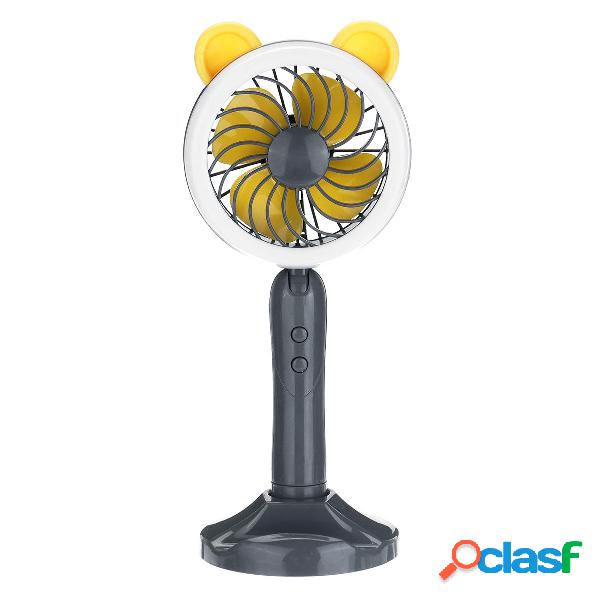 Ventilatore da tavolo Mini USB per palmare LED