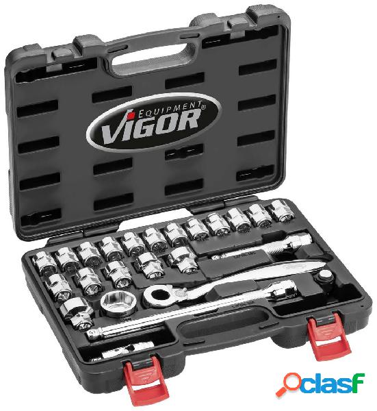 Vigor V7202 Kit di chiavi a bussola 1/2 (12.5 mm) V7202