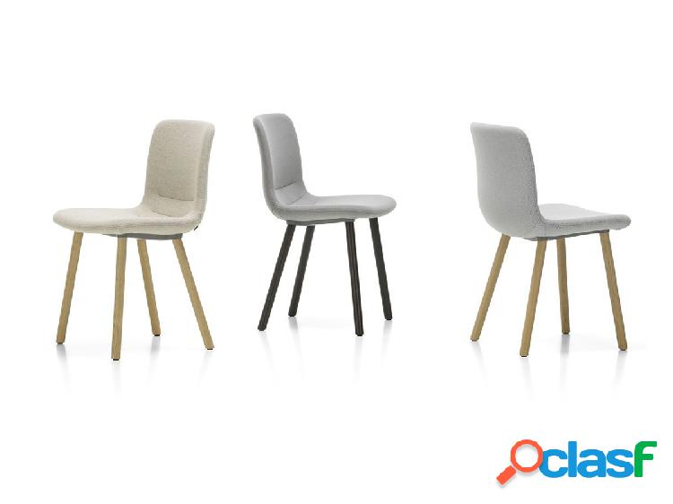 Vitra HAL Soft Wood - Sedia